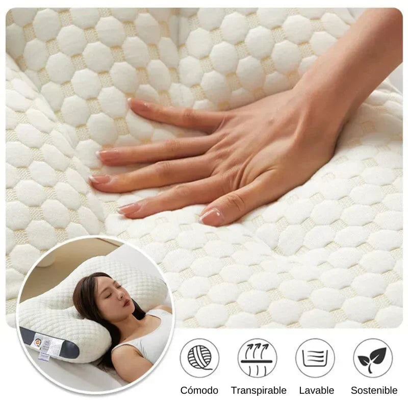 SLEEP PRO® Almohada ergonomica premium Paga 1 lleva 2