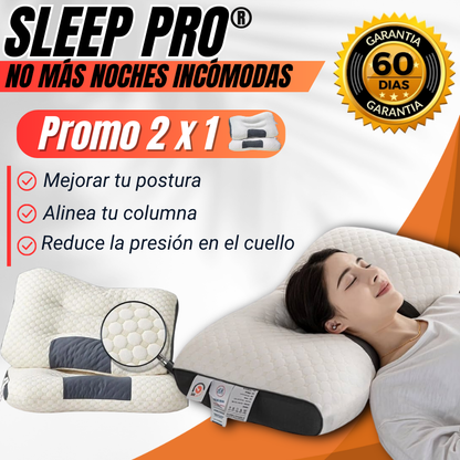 SLEEP PRO® Almohada ergonomica premium Paga 1 lleva 2