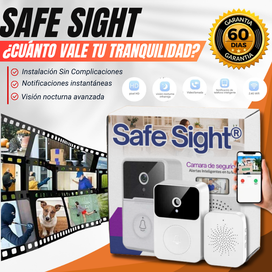 SafeSight®: Tu Timbre Smart con Cámara HD