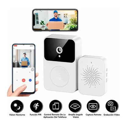 SafeSight®: Tu Timbre Smart con Cámara HD