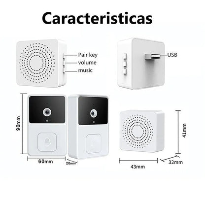 SafeSight®: Tu Timbre Smart con Cámara HD